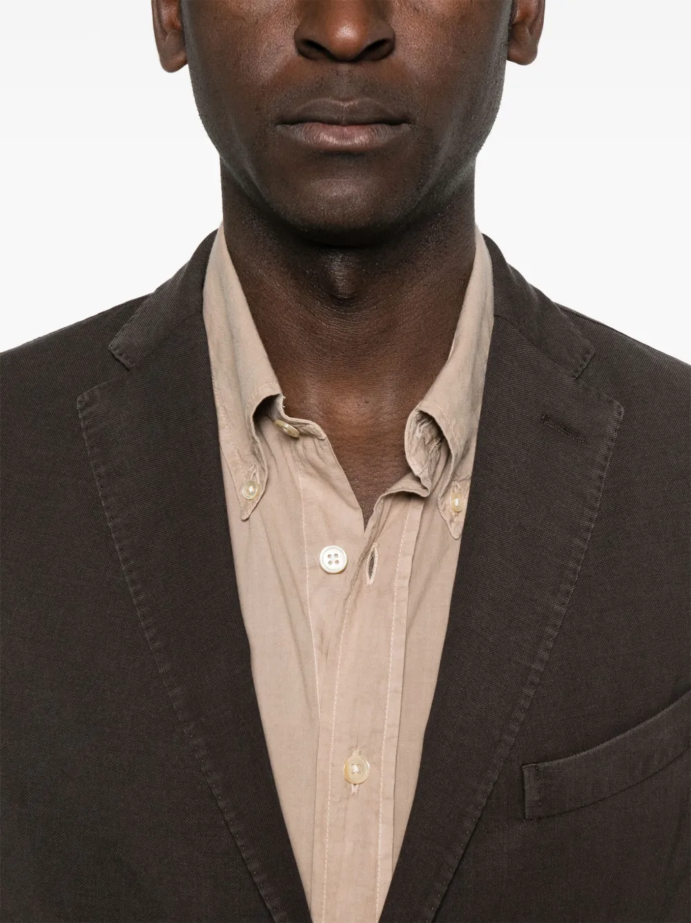 Boglioli Wollen blazer Grijs