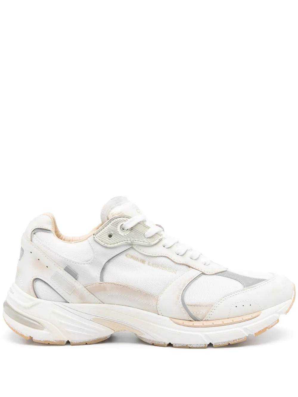 Crime London Fugitive sneakers Wit