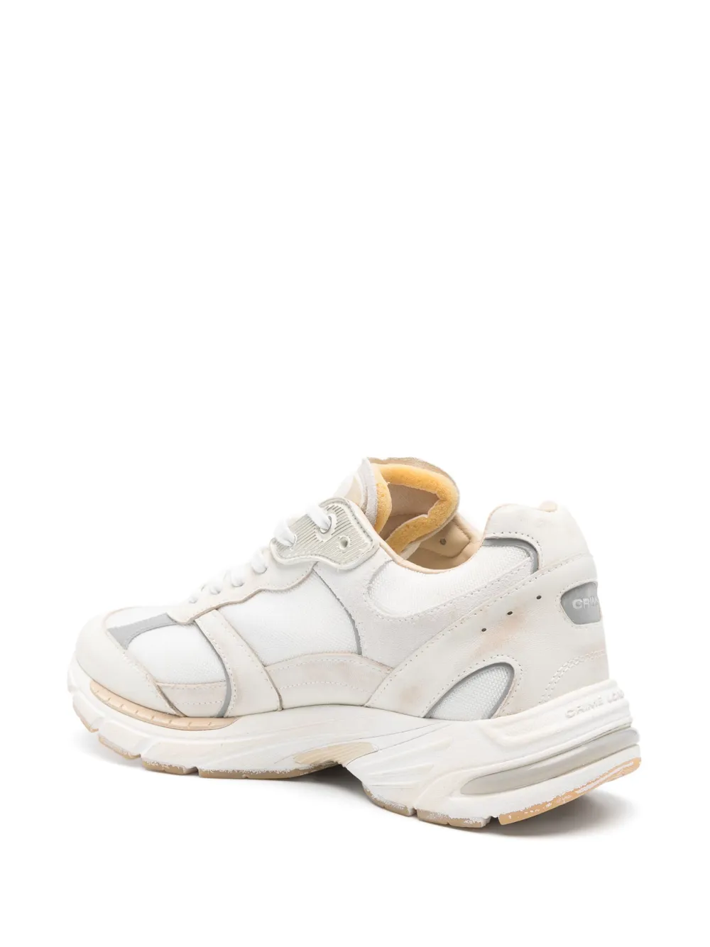 Crime London Fugitive sneakers Wit