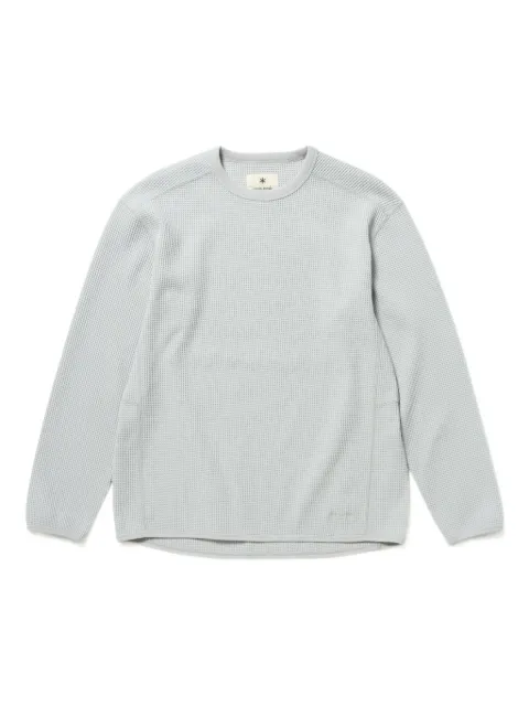 Snow Peak dry waffle-knit long sleeve T-shirt