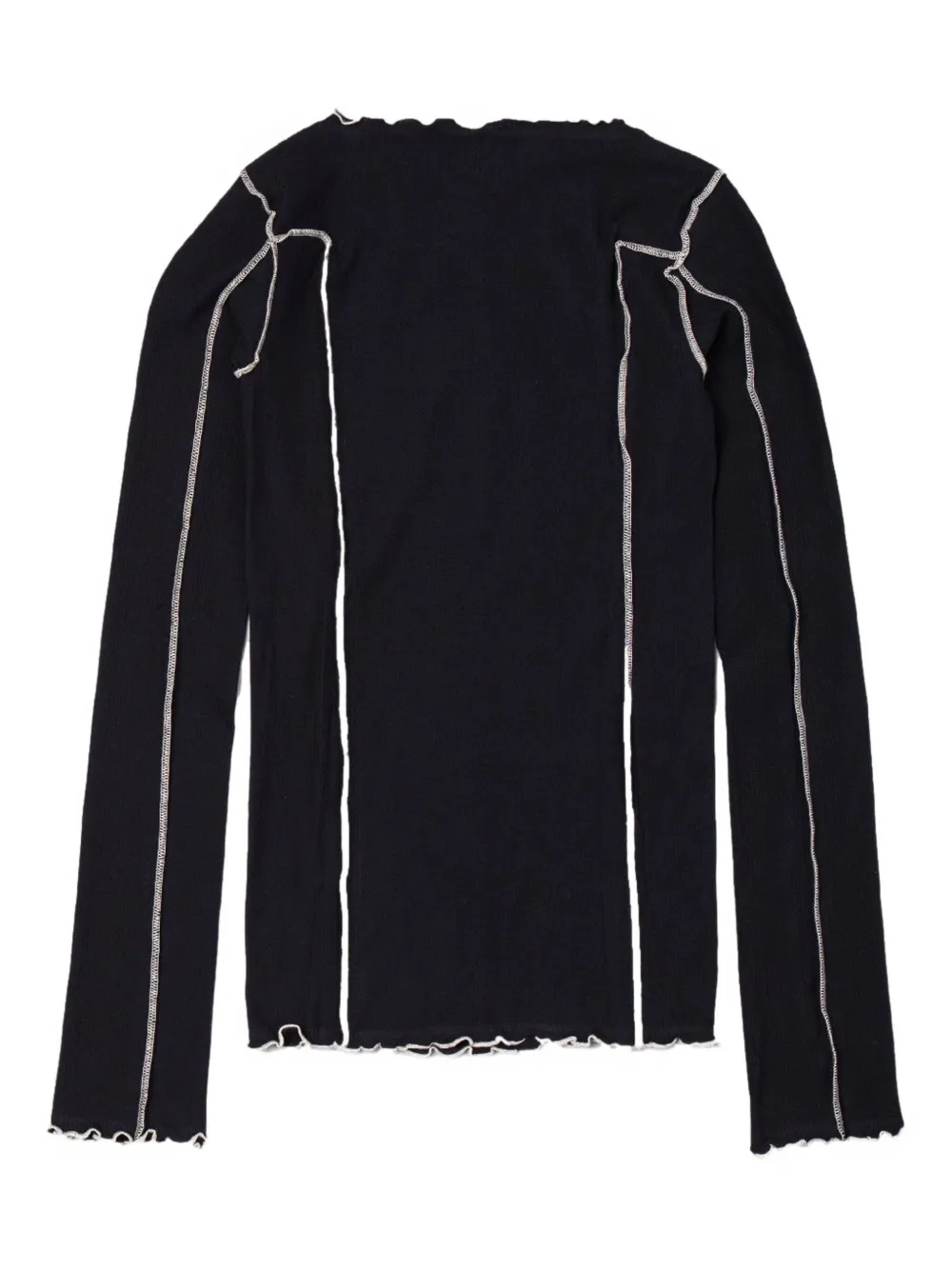 Baserange Omato long-sleeves top | Black | Image 1