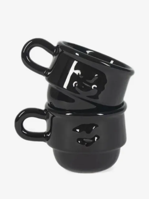 NIKO JUNE Kantine embossed ceramic cup set