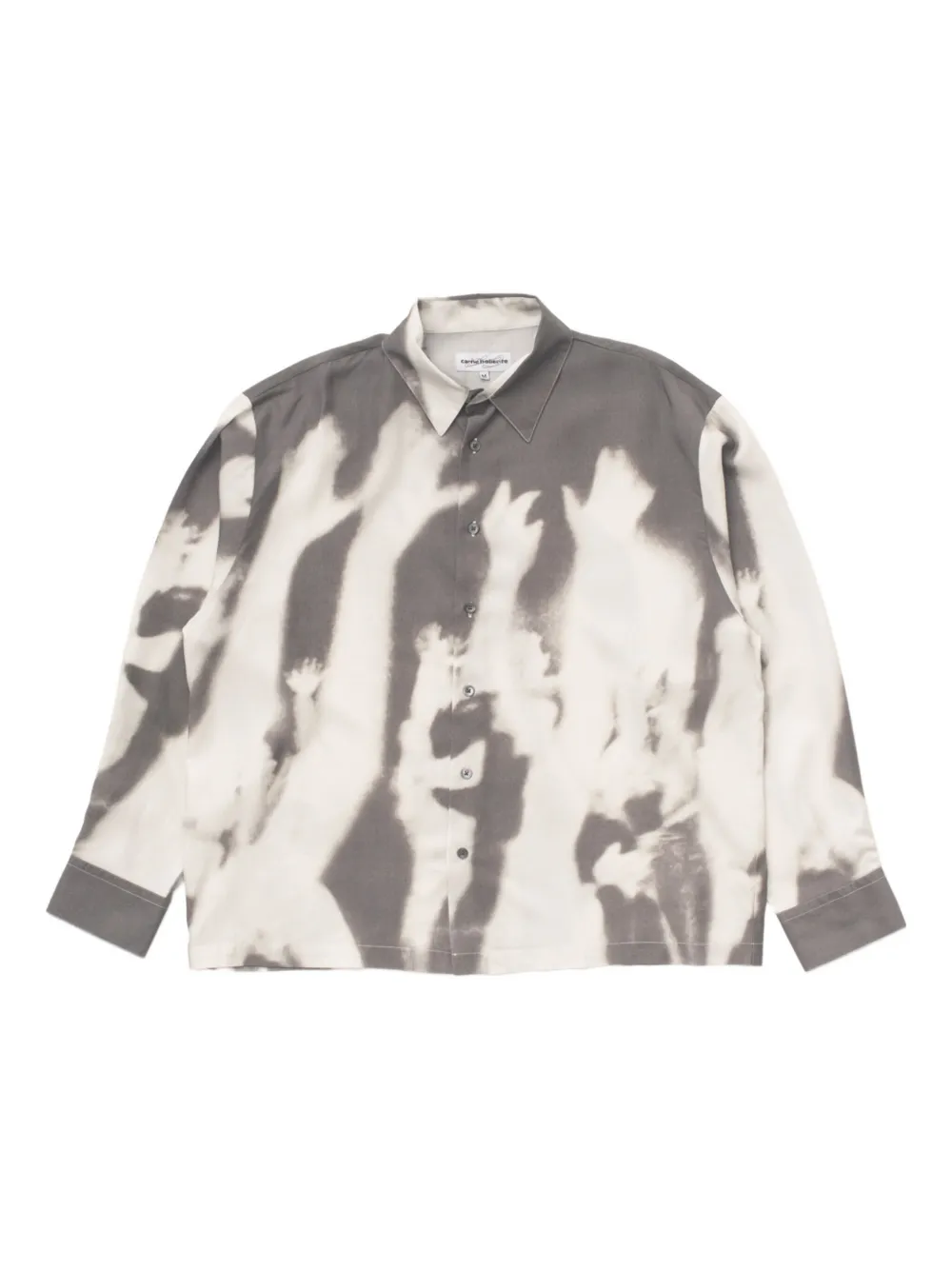 CARNE BOLLENTE abstract-print button-up shirt | White | Image 1