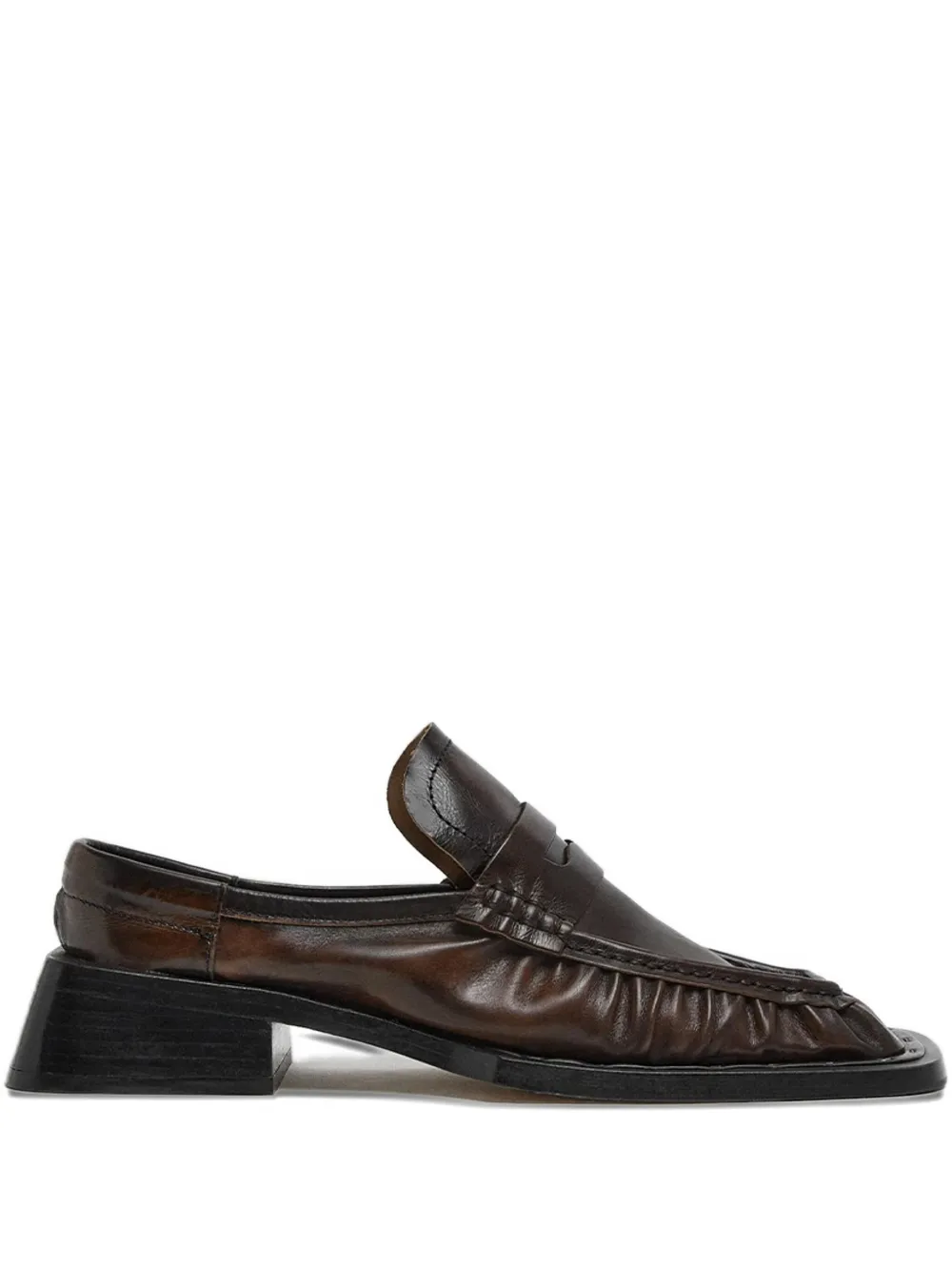 Miista 40mm Isla loafers Brown
