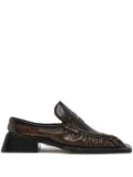 Miista 40mm Isla loafers - Brown