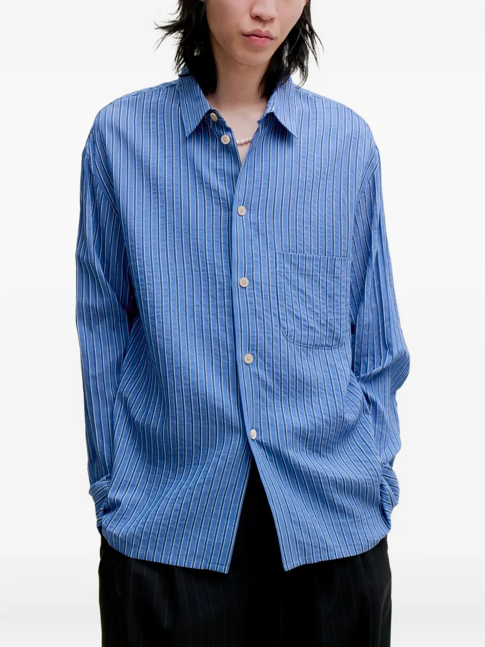 A Kind of Guise Gusto striped button-up shirt | Image 2