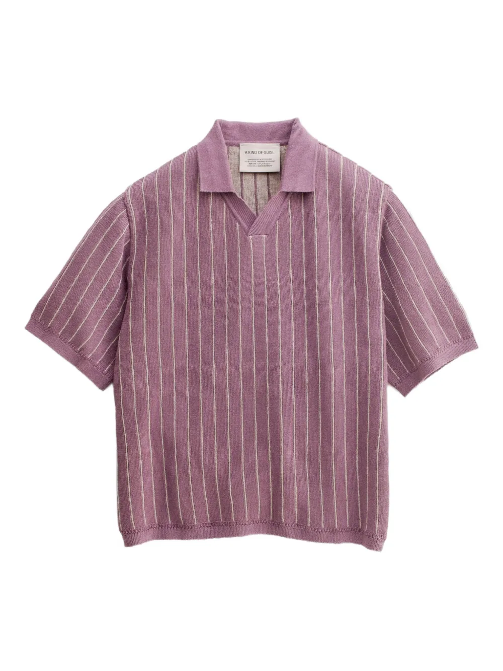 A Kind of Guise playera con motivo de rayas | rosado | Image 1