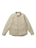 Snow Peak Flexible Insulated button-fastening jacket - Neutrals