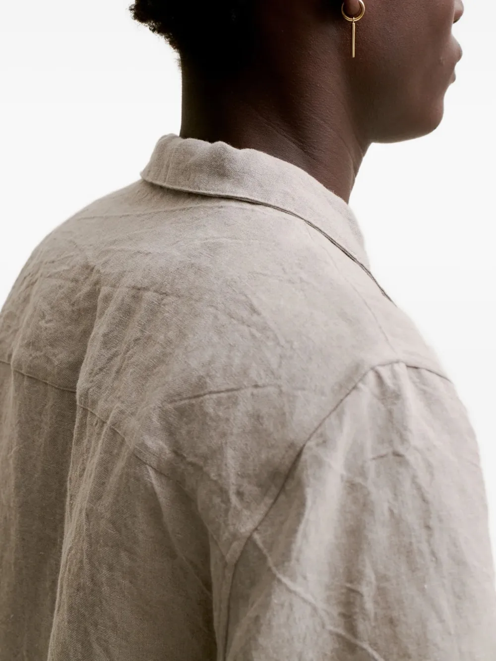 Gioia Short-Sleeve Button-Up Shirt