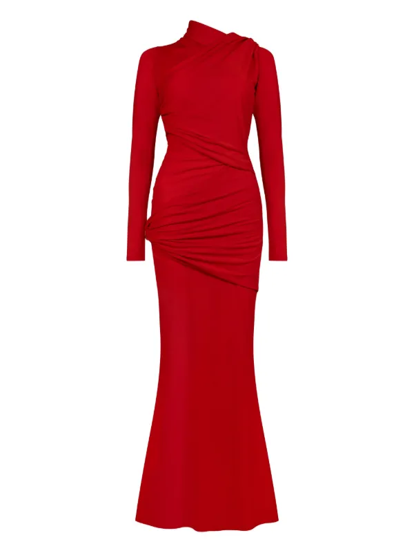 Paris Georgia Abito Claw Aria Rosso FARFETCH IT