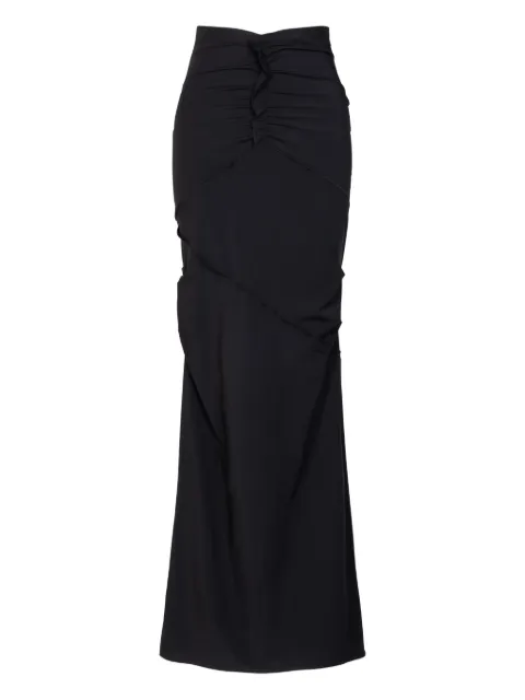 Paris Georgia ruched maxi skirt