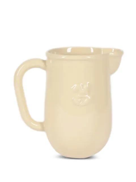 NIKO JUNE Kantine embossed ceramic jug
