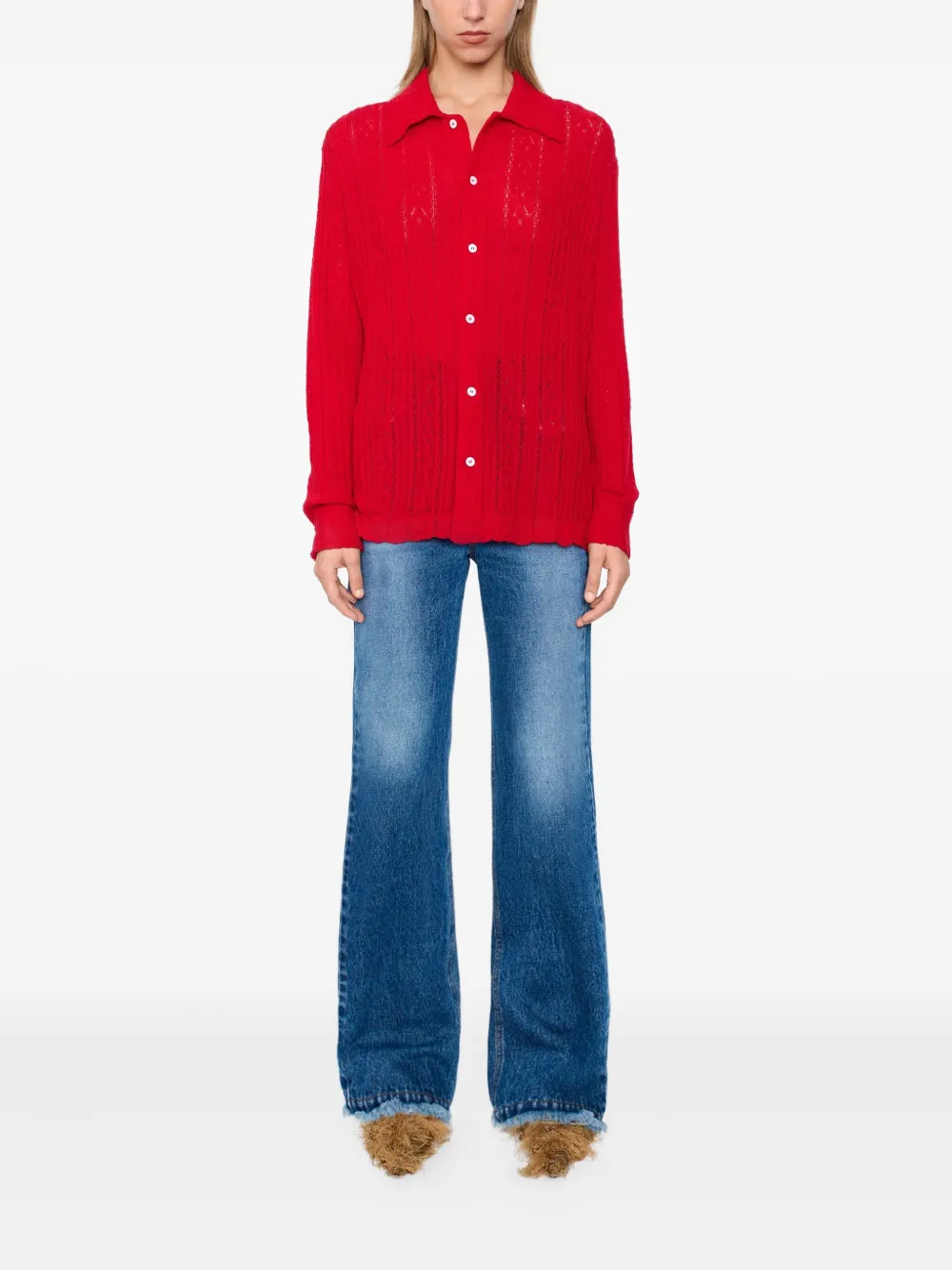 Séfr Riku shirt - Rood