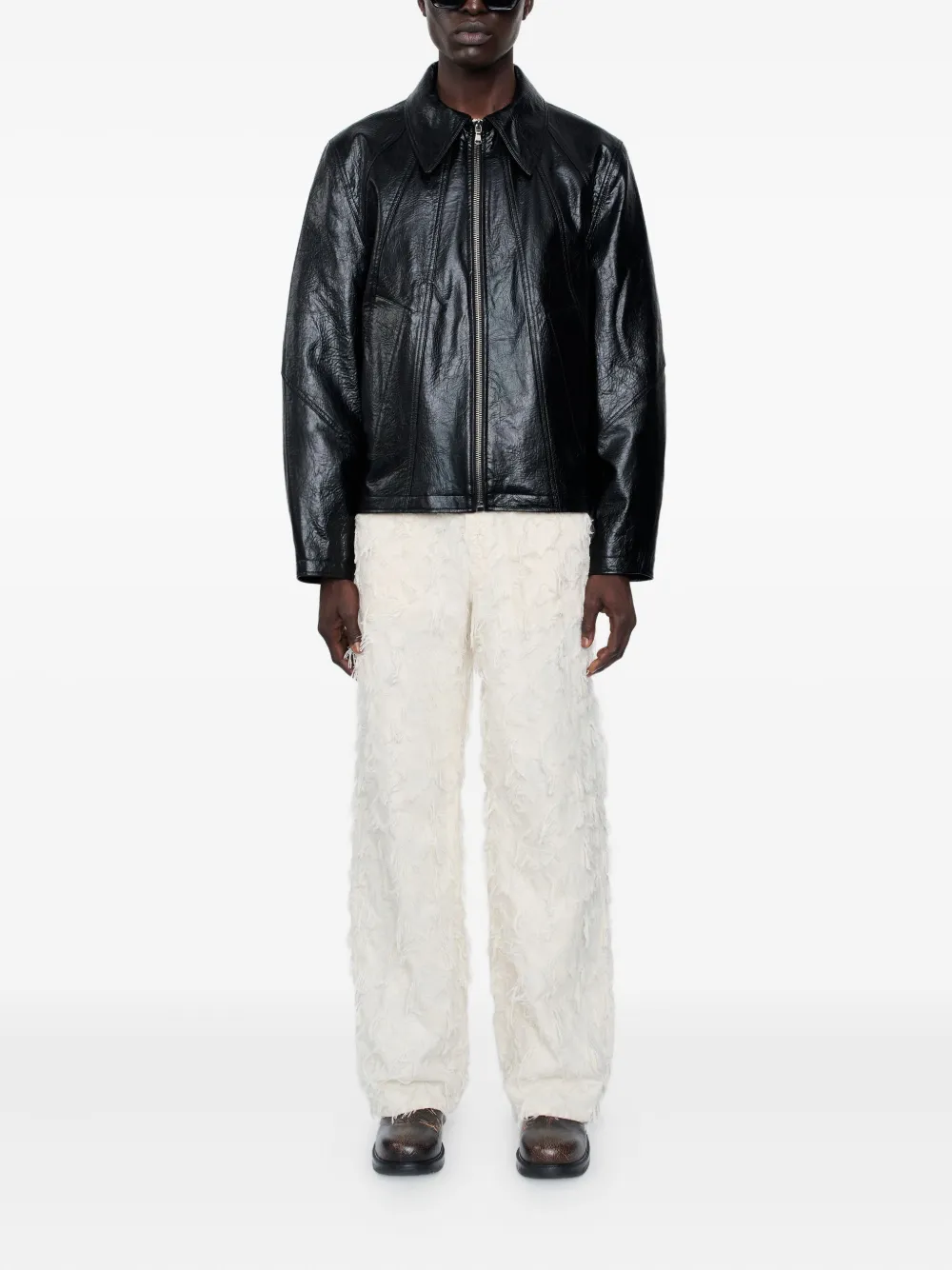 Séfr Duke faux-leather jacket | Leather Jackets | Image 2