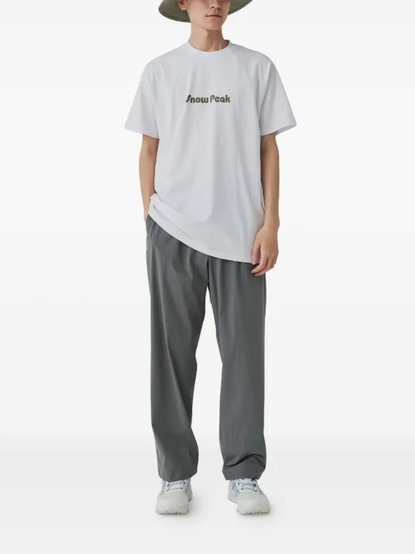 Snow Peak Unwind グラフィック Tシャツ ホワイト FARFETCH JP