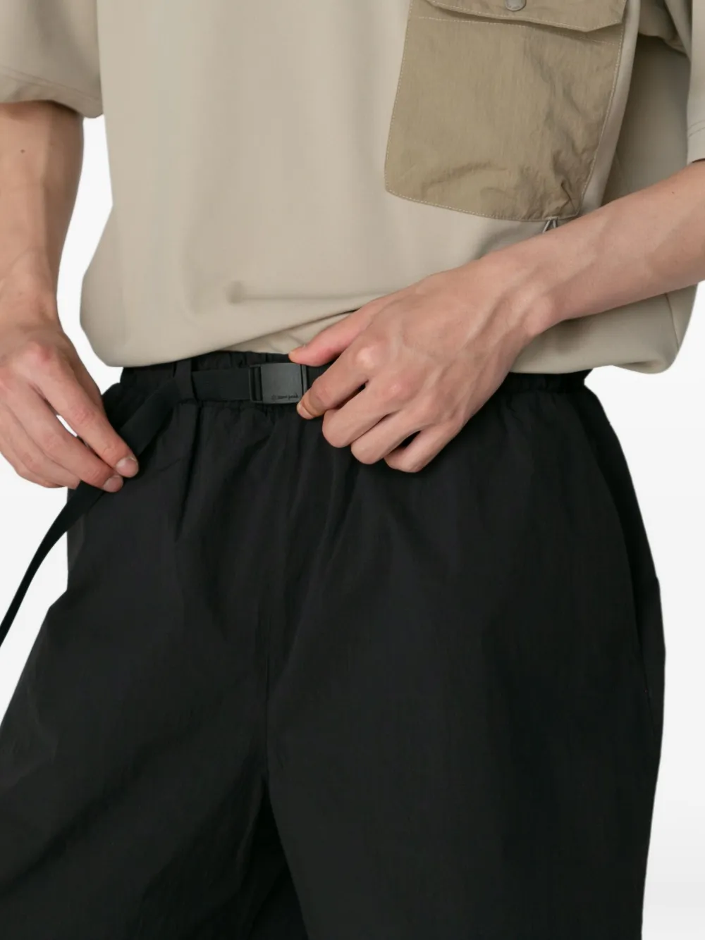 Snow Peak Tussah shorts Zwart