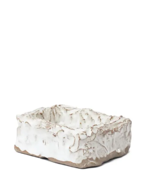 NIKO JUNE textured ceramic jewellery tray