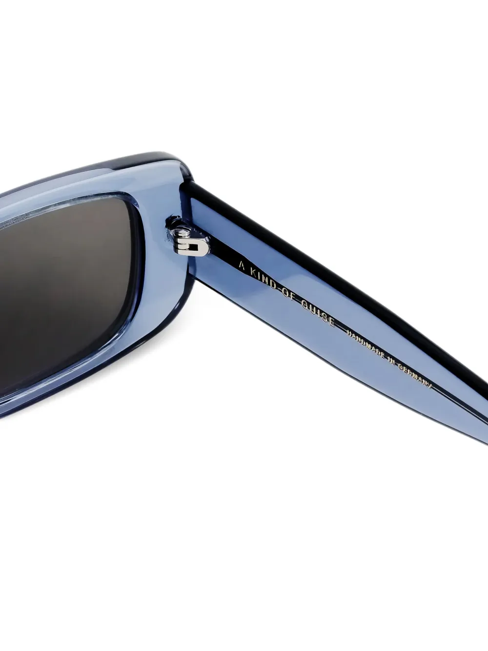 A Kind of Guise Zonnebril met rechthoekig montuur Blauw
