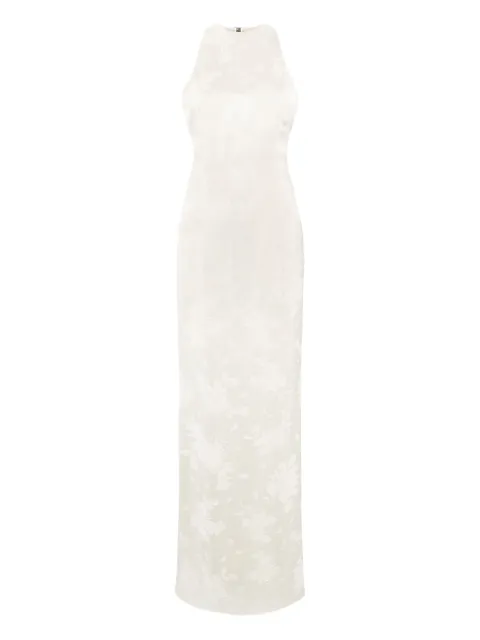 Paris Georgia Maxine floral jacquard maxi dress