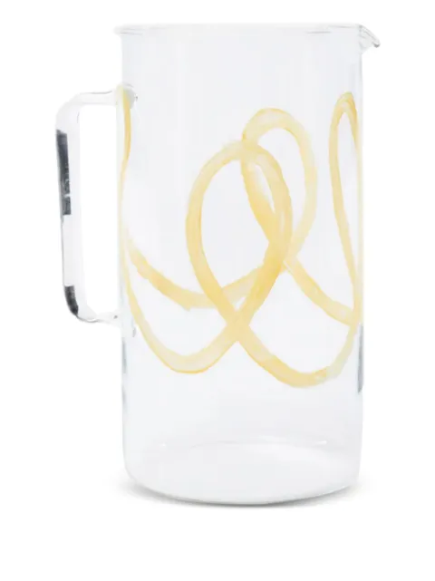 NIKO JUNE decorative glass pitcher