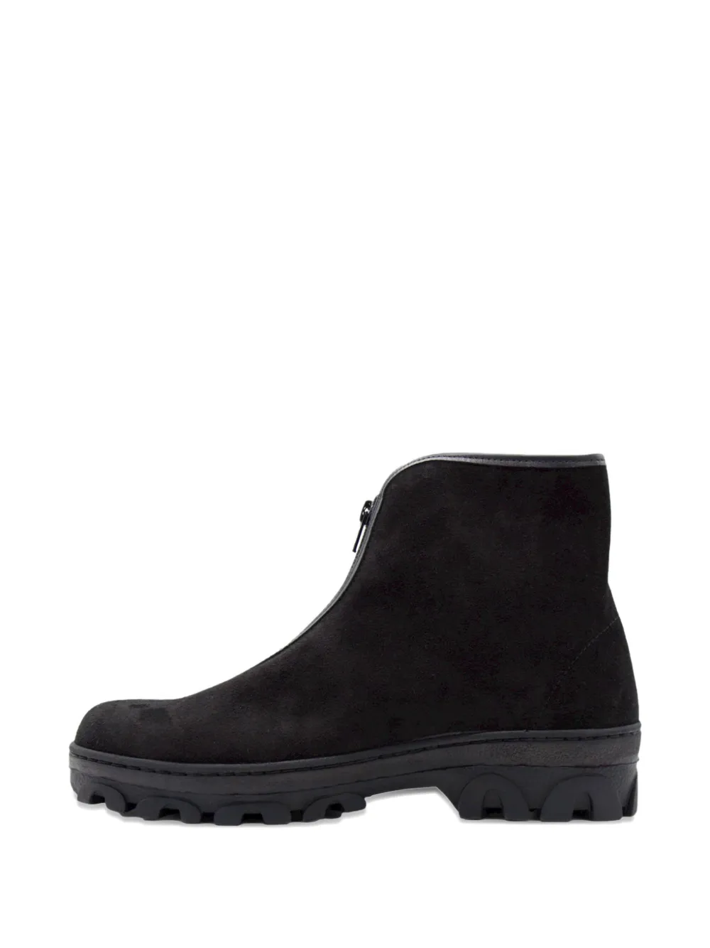 Reproduction of Found Russian Military zippered ankle boots Black