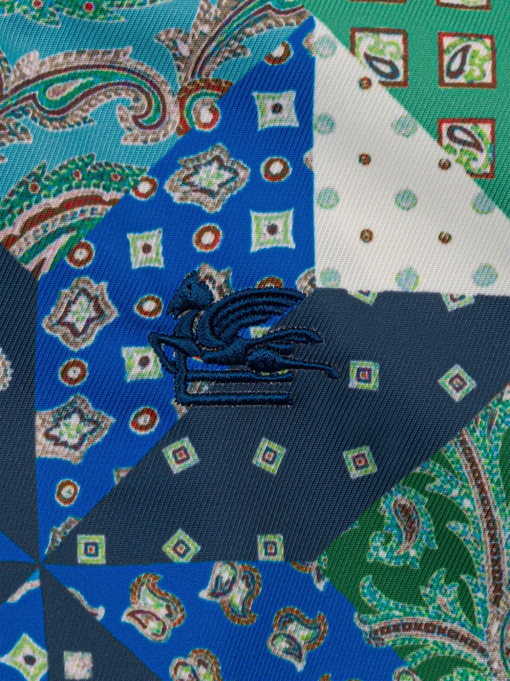 ETRO KIDS Jack met patchwork Blauw