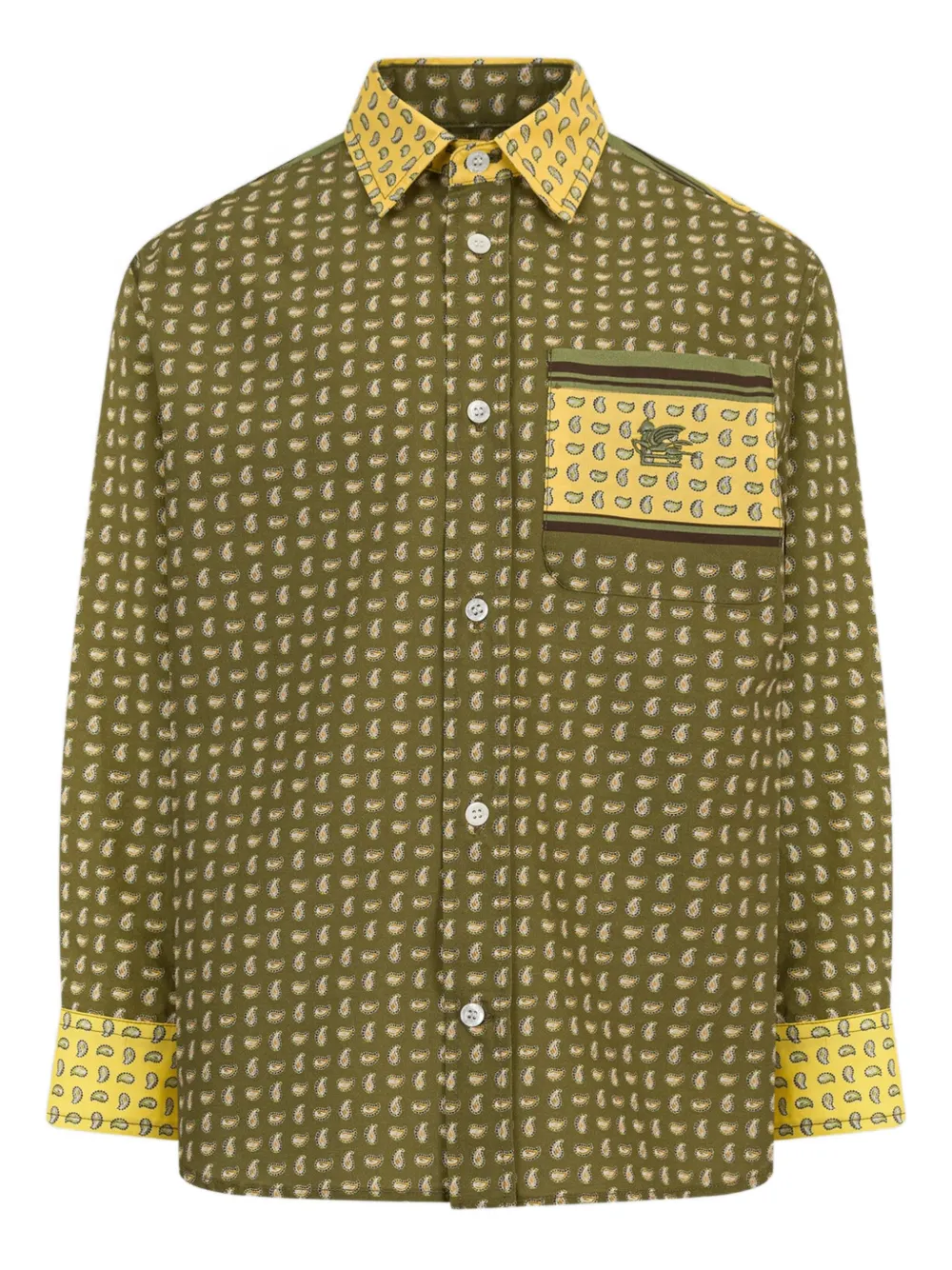ETRO PAISLEY-PRINT COTTON SHIRT