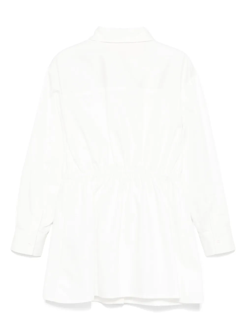Miss Blumarine Jurk met bloemenpatch Wit