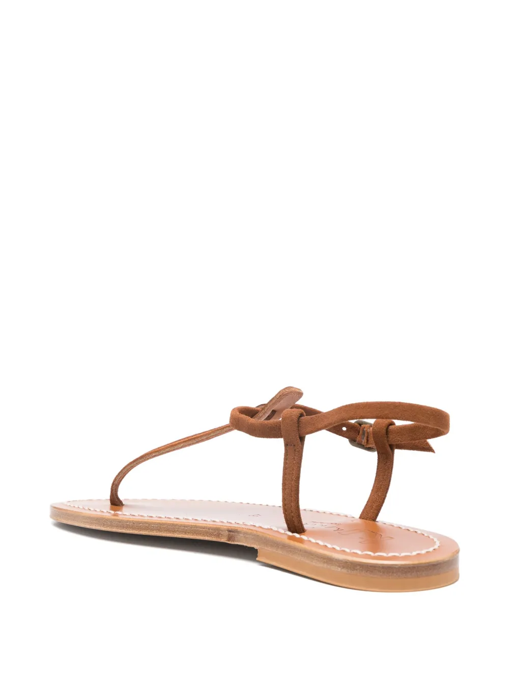 K. Jacques Picon flat sandals Brown