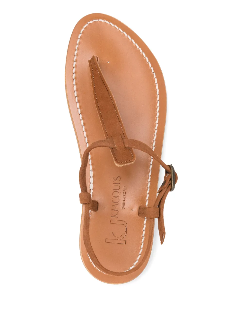 K. Jacques Picon flat sandals Brown