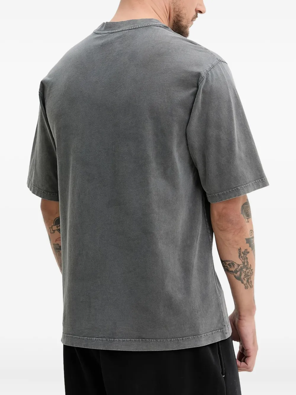 A-COLD-WALL* Decibel T-shirt met grafische print en korte mouwen Grijs