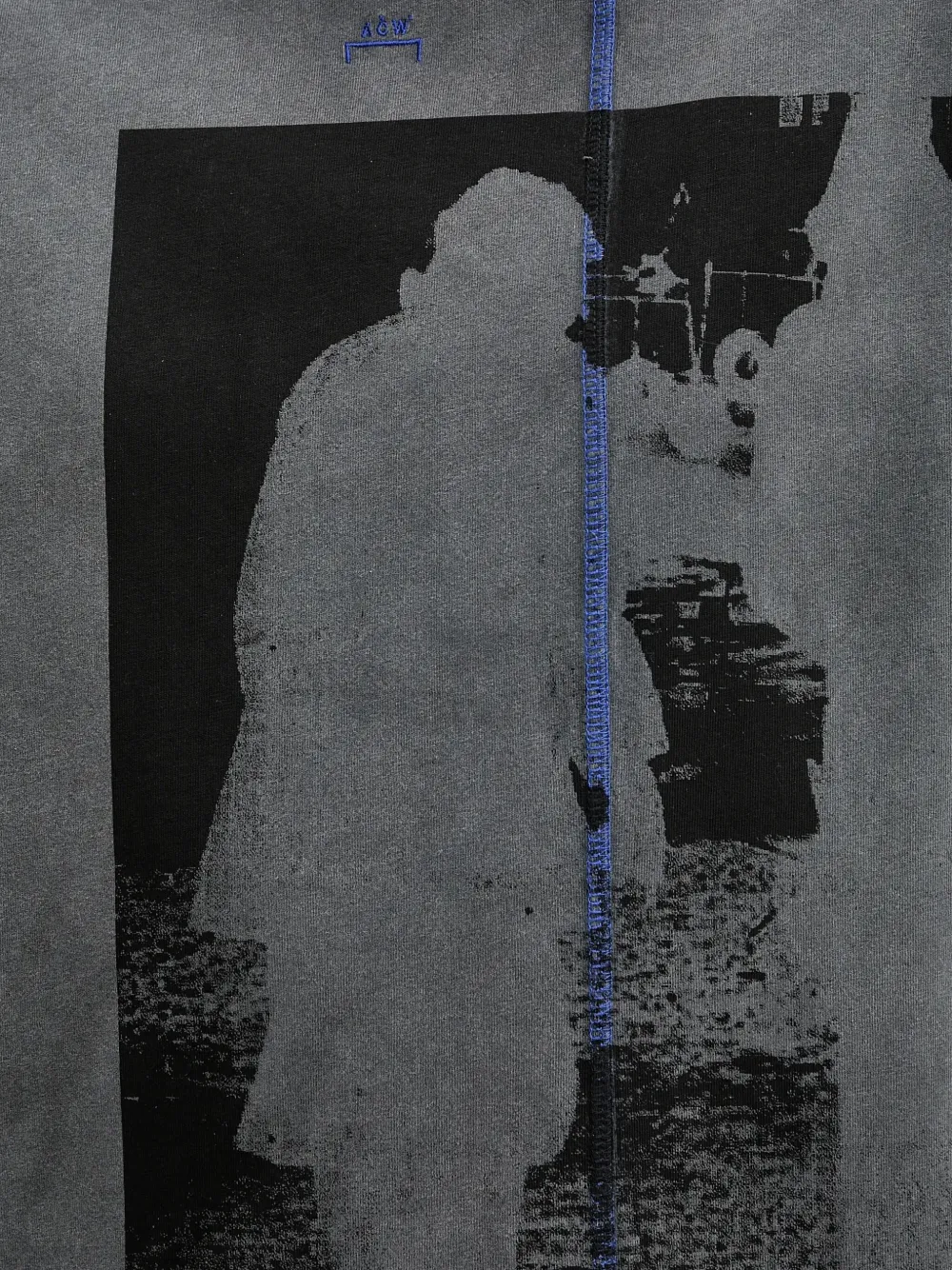 A-COLD-WALL* Decibel T-shirt met grafische print en korte mouwen Grijs