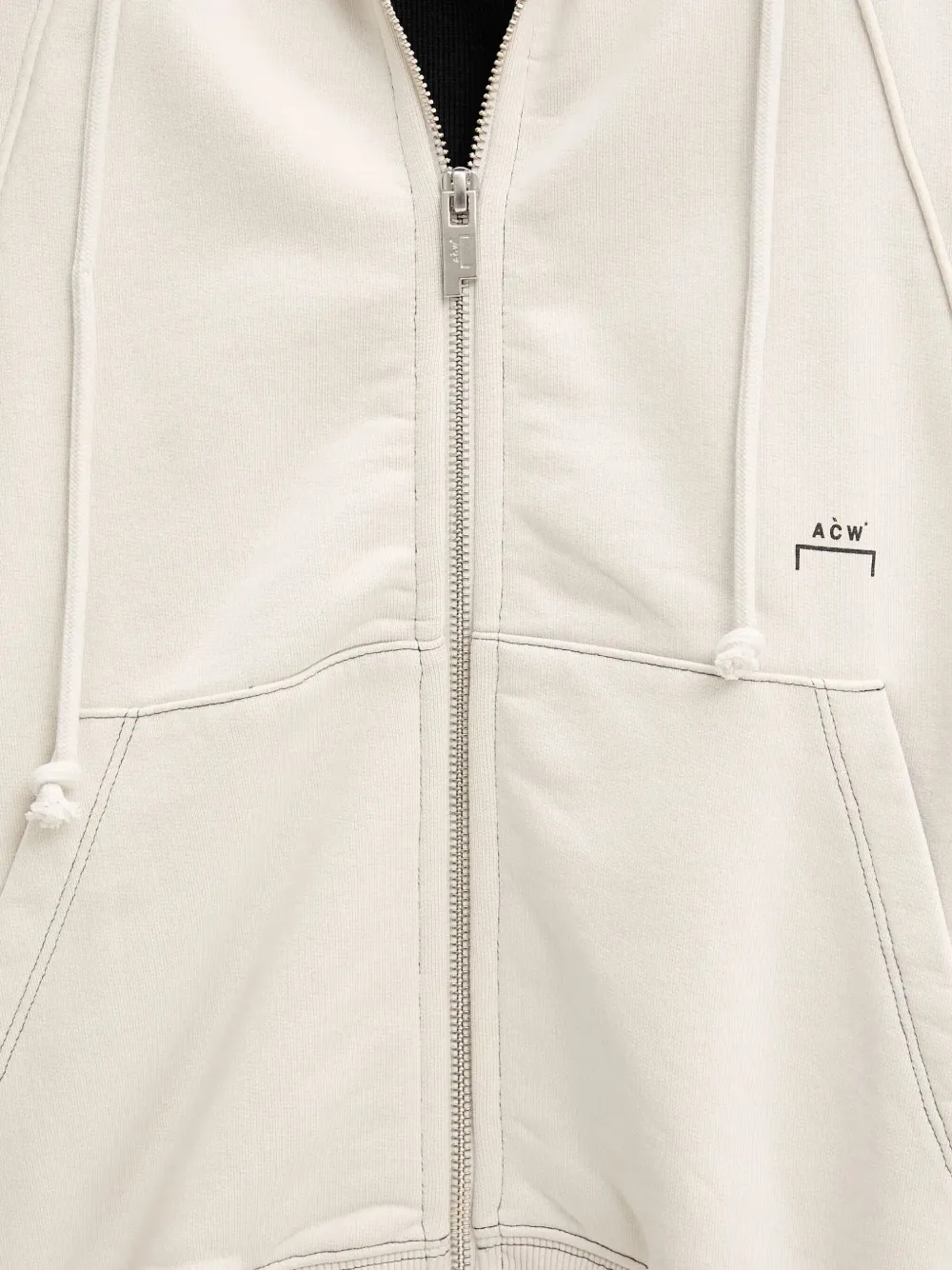 A-COLD-WALL* Millbank hoodie met rits Beige