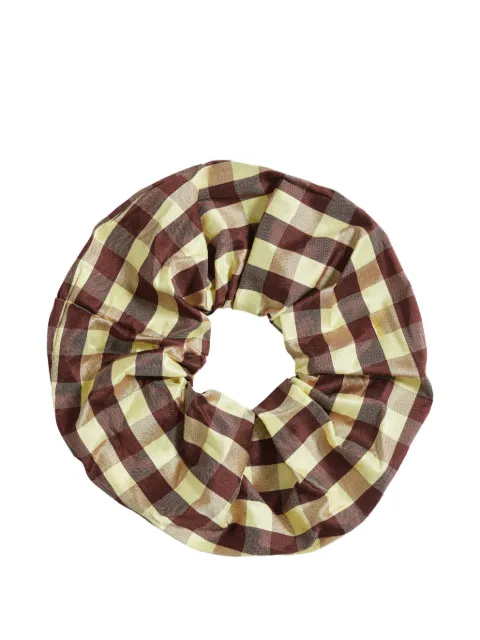 CoA NYC checked scrunchie