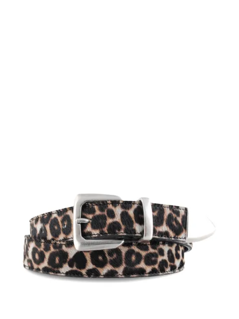 Molebo leopard-print belt 