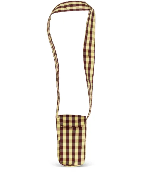 CoA NYC check-print cross body bag