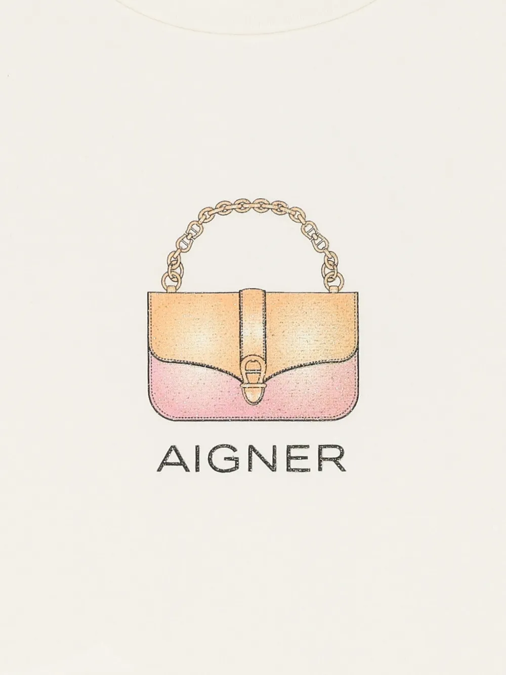 Aigner Kids Jurk verfraaid met pailletten Wit