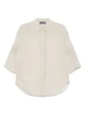 Lorena Antoniazzi embroidered shirt - Neutrals