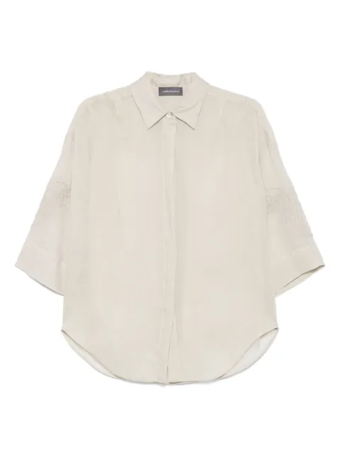 Lorena Antoniazzi camisa con bordado