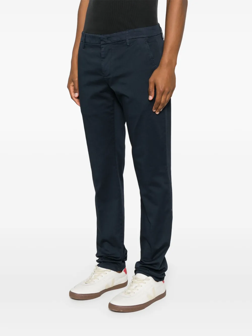 DONDUP cotton trousers Blauw