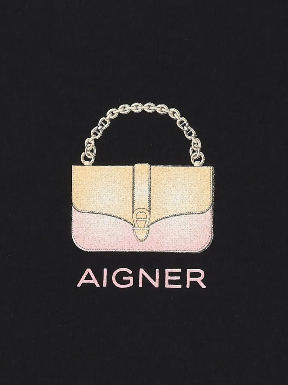 Aigner Kids Jurk verfraaid met pailletten Zwart