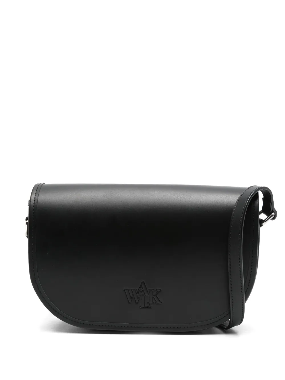 WALK IN PARIS embossed-logo shoulder bag | Black | Image 1