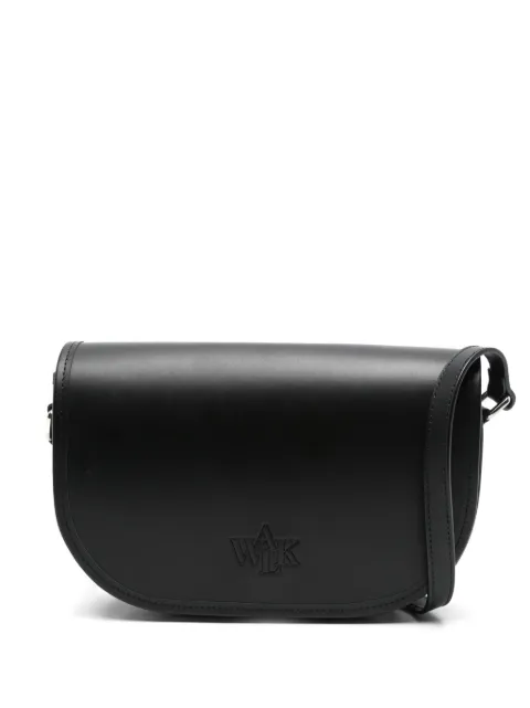 WALK IN PARIS embossed-logo shoulder bag