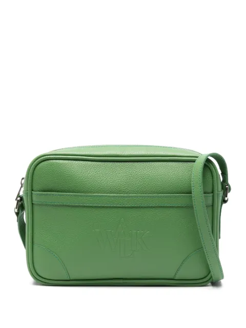 WALK IN PARIS embossed-logo shoulder bag