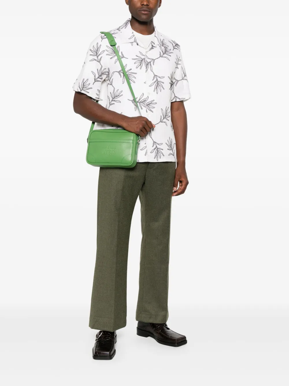 WALK IN PARIS embossed-logo shoulder bag | Men | Image 2