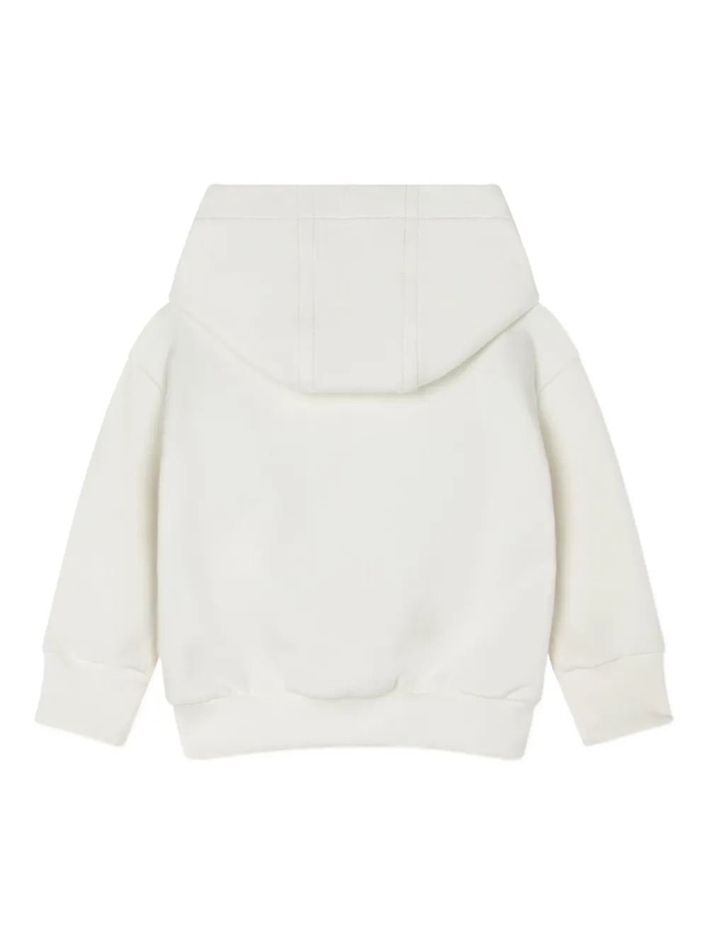 Versace Kids Hoodie met logoprint Wit
