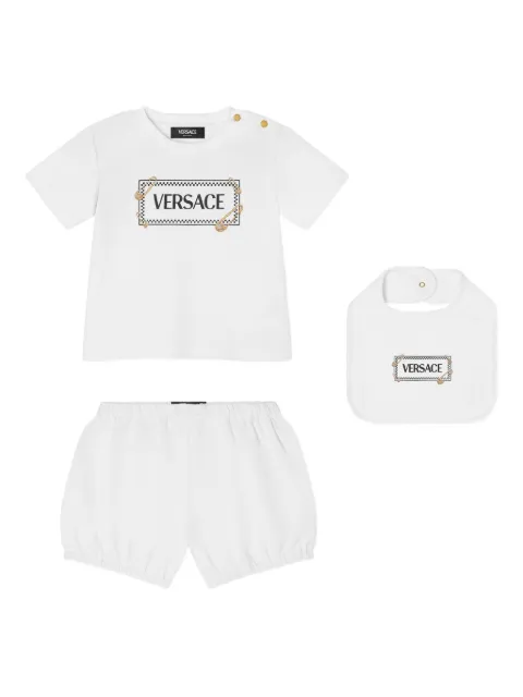 Versace Kids logo-print short set