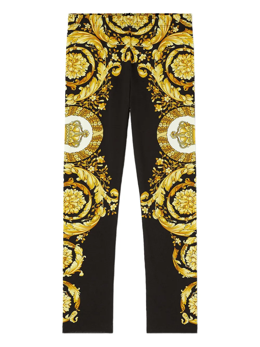 Versace Kids baroque-print leggings | Girls Leggings | Image 2