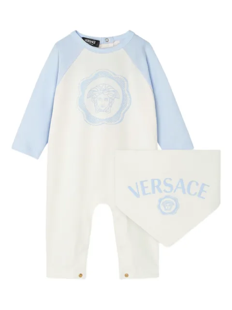 Versace Kids Medusa-print babygrow set