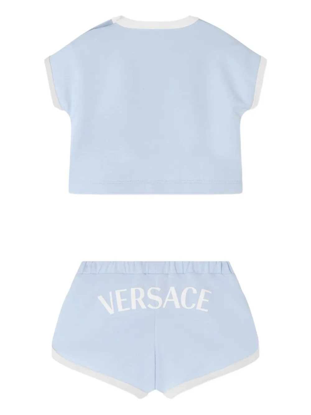 VERSACE MEDUSA-PRINT SHORTS SET